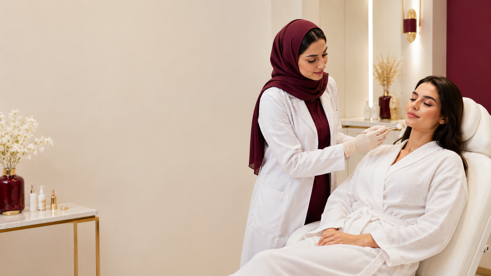 علاج تبييض البشرة في ماجنتا كلينيك المعادي القاهرة
